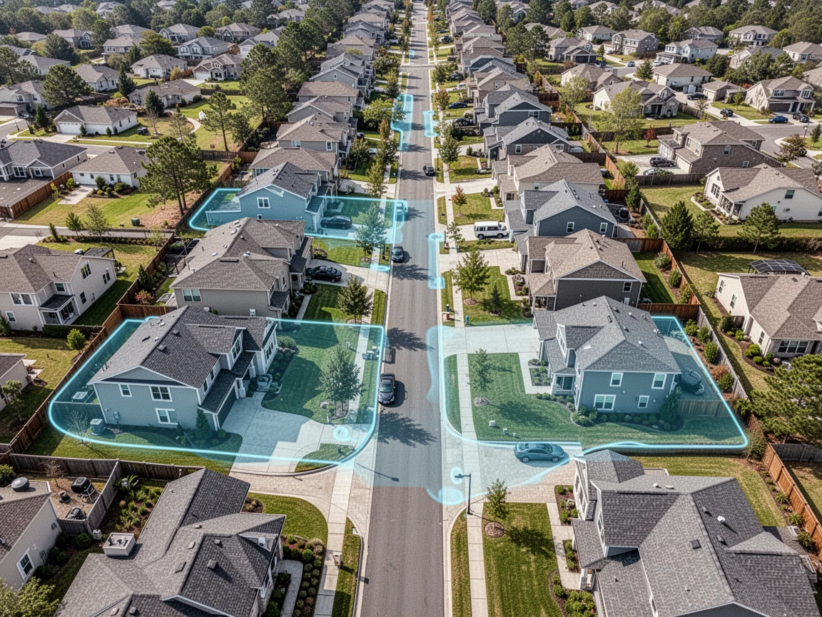 Aarons Westside Roofing Service Areas Map