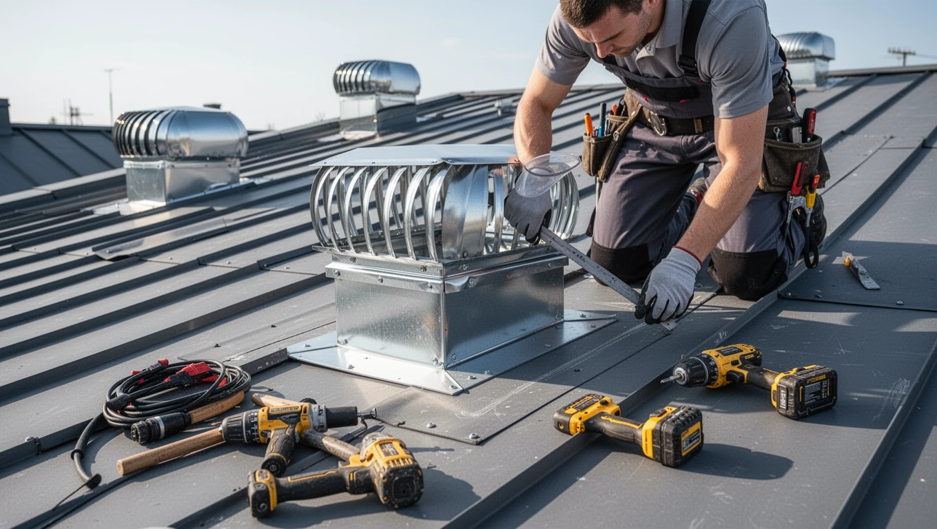 Roof Ventilation Installation